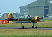 RA-44473 @ BOH - Yak-52 - by Les Rickman