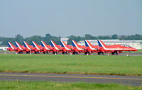 XX253 @ BOH - BAe Hawk T-1A (The Full Set) - by Les Rickman