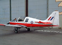 G-BCUV @ EGLS - SAL Bulldog T1 - by Les Rickman