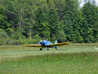 N98DR @ D-51 - FLY BABY- just breaking ground - by Jim Uber