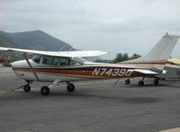 N7439Q @ SZP - 1972 Cessna 182P SKYLANE, Continental O-470-R 230 Hp - by Doug Robertson