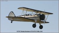 N57937 @ KDWH - Stearman PT-17 - by Thomas L. Hughes
