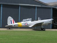 G-BBMV @ EGBK - Chipmunk painted as WG348 at Sywell - by Simon Palmer