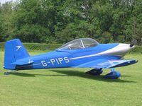 G-PIPS - Van's RV-4 sitting in the sun at Old Warden - by Simon Palmer
