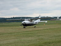 N6297Y @ FDK - Finally made it to the grass.  Nice looking Centurion. - by Sam Andrews