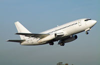 G-CEAF @ BOH - Boeing 737 229 - by Les Rickman