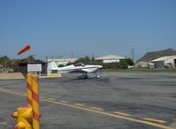 N205DM @ SZP - 1999 McMullen VAN'S RV-6A, Lycoming O&VO-360 180 Hp, turning to Runway 22 for takeoff - by Doug Robertson