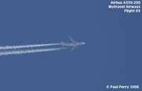 UNKNOWN - An Airbus from the UK transiting North Carolina Airspace, enroute to Florida