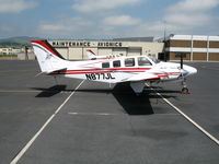 N877JL @ APC - Japan Air Lines/IASCO 2003 Raytheon 58 trainer @ Napa County Airport, CA - by Steve Nation