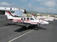 N879JN @ APC - Japan Air Lines/IASCO 2004 Raytheon 58 trainer @ Napa County Airport, CA - by Steve Nation
