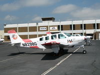 N8298G @ APC - Japan Air Lines/IASCO 1992 Beech A36 trainer in old colors @ Napa County Airport, CA - by Steve Nation