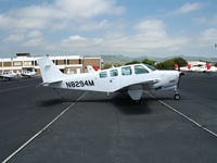 N8294M @ APC - Japan Air Lines/IASCO 1992 Beech A36 trainer (all white) @ Napa County Airport, CA - by Steve Nation