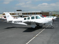 N8294M @ APC - Japan Air Lines/IASCO 1992 Beech A36 trainer (all white) @ Napa County Airport, CA - by Steve Nation
