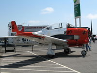 N28FL @ APC - North American T-28B BuAer 138292 at VT-2 2G-888 @ Napa County Airport, CA - by Steve Nation