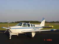 N6677Y - Blue White Silver  Oxford Aviation - by Jay Wyatt