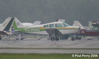 N23986 @ PVG - Fine day to sit on the ramp, as Tropical Storm Alberto comes through