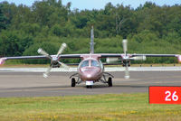 D-IKKY @ BOH - Mitsubishi MU-2 Solitaire (MU-2B-40) - by Les Rickman