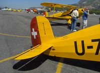 N133JH @ SZP - 1940 Dornier-Werke Bucker BU133 Jungmeister, Siemens-Halske SH 14 A-4 radial 160 Hp, empennage - by Doug Robertson