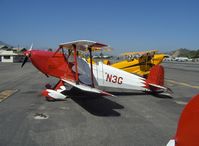 N3G @ SZP - 1985 Bucker Jungmann E3B, Lycoming AEIO-360-B 180 Hp - by Doug Robertson