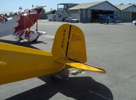 N53EH @ SZP - 1994 Hickman Bucker Jungmann, Lycoming AEIO-360 180 Hp. empennage bracing - by Doug Robertson