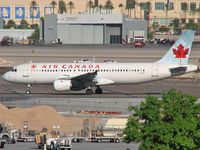 C-FMJK @ KLAS - Air Canada / 1991 Airbus A320-211 / The tail number sounds like it could be a radio station call sign. - by SkyNevada - Brad Campbell