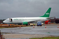TF-ELP @ BOH - Boeing 737 429 - by Les Rickman
