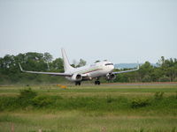 N734MA @ IPT - Rotation.  Leaving from RWY27 at IPT going to Pittsburg. - by Sam Andrews