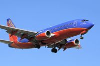 N439WN @ LAX - Southwest Airlines N439WN The Donald G. Ogden (FLT SWA961) from San Antonio Int'l (KSAT) on final approach to RWY 24R.