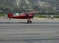 N174RS @ SZP - 1937 Fleet 7B, Kinner B5 radial 125 Hp, landing Runway 22 - by Doug Robertson