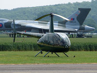 G-RAVN @ EGBW - Robinson R44 Raven