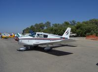 N7380W @ SZP - 1963 Piper PA-28-180 CHEROKEE, Lycoming O&VO-360 180 Hp - by Doug Robertson