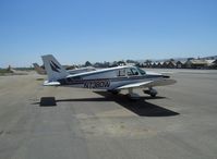 N7380W @ SZP - 1963 Piper PA-28-180 CHEROKEE, Lycoming O&VO-360 180 Hp - by Doug Robertson