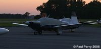 N1152K @ ECG - Getting dark on the arrayed Mooneys