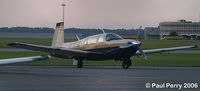 N916RB @ ECG - Another shiny Mooney on the ramp