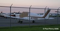 N71SA @ ECG - As I said, fences matter not at times - by Paul Perry