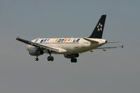 G-MIDX @ BRU - short to land on rwy 25L