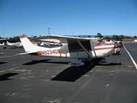 N92340 @ PAO - 1969 Cessna 182N with cockpit cover @ Palo Alto Airport, CA - by Steve Nation
