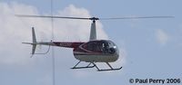 N8339G @ FKN - End of the day, and an R44 makes her appearance