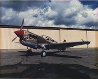 N43AA - 3/4 scale Jurca MJ-12 P-40 - by self