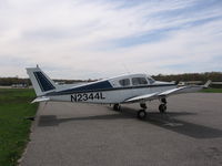 N2344L @ VAY - Beech musketeer - by Alan Fox