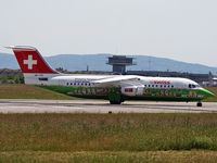 HB-IYS @ BSL - advertise Zurich's unique airport and its shopping areas. - by eap_spotter