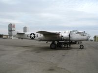 N9856C @ CNO - Air Classics North American B-25N Mitchell (43-28204) @ Chino Municipal Airport, CA - by Steve Nation