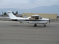 N9922Y @ CNO - 1982 Cessna T210N taxying @ Chino Municipal Airport, CA - by Steve Nation
