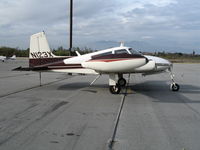 N123X @ AJO - 1959 Cessna 310C minus prop blades @ Corona Municipal Airport, CA - by Steve Nation