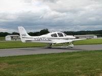 N1347C @ FDK - Just taxied by - by Sam Andrews