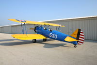 N55133 @ KDWH - Boeing Stearman - by Thomas L Hughes