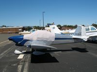N976LS @ PAO - L.B. Smith 1997 VANS RV-6A homebuilt with cockpit cover @ Palo Alto Airport, CA - by Steve Nation