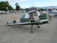 N6542S @ AJO - Remains of 1967 Cessna 150 (N65... only) @ Corona Municipal Airport, CA - by Steve Nation