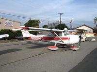 N8618J @ AJO - 1967 Cessna 150G @ Corona Municipal Airport, CA - by Steve Nation