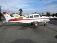 N8797M @ AJO - 1964 Beech A23 Muskateer @ Corona Municipal Airport, CA - by Steve Nation